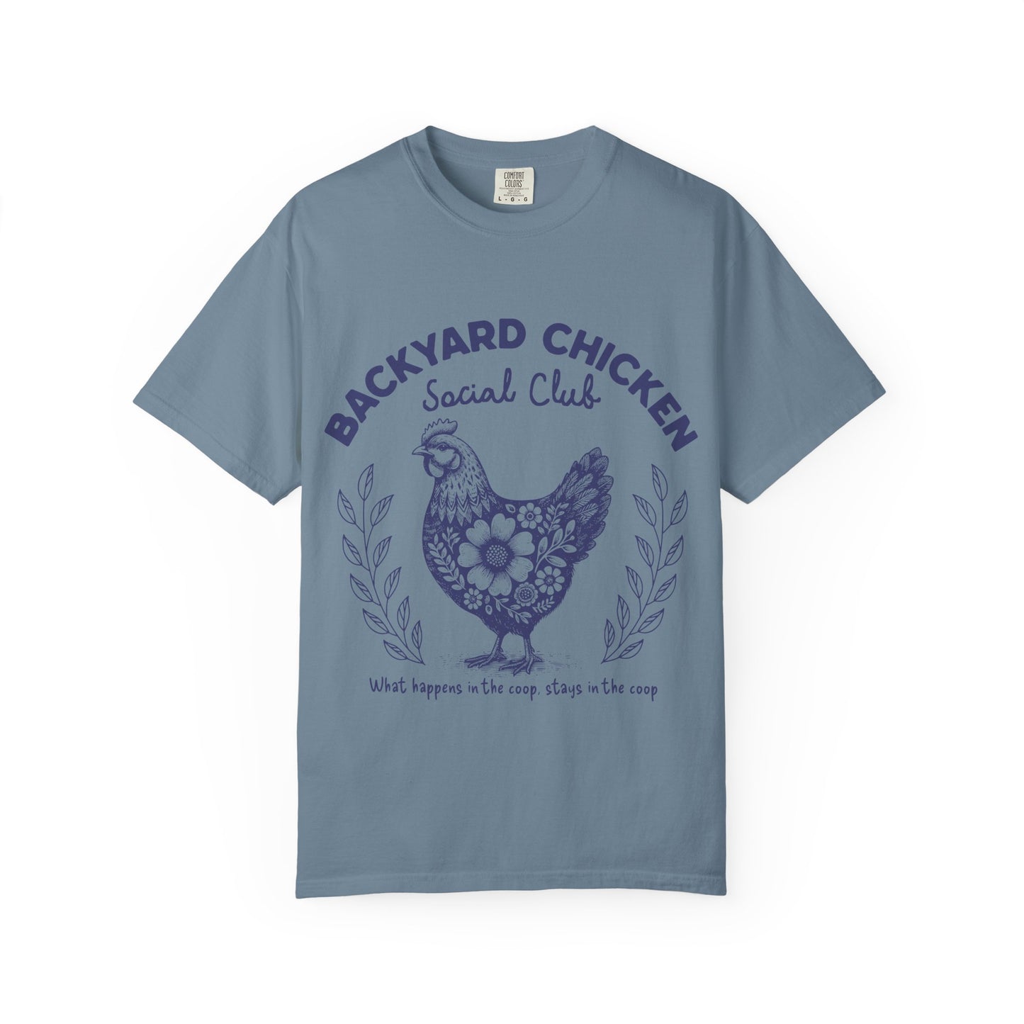 Backyard Chicken Social Club T-shirt, Funny Tee for Chicken Lovers, Cute Farm Apparel, Gift for Bird Enthusiasts, Perfect for Summer
